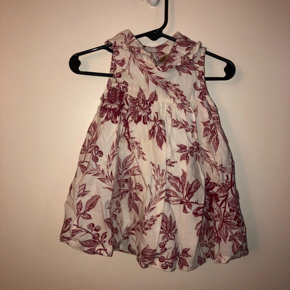 April Cornell Floral Dress 0-9 Months - Picture 1 of 7